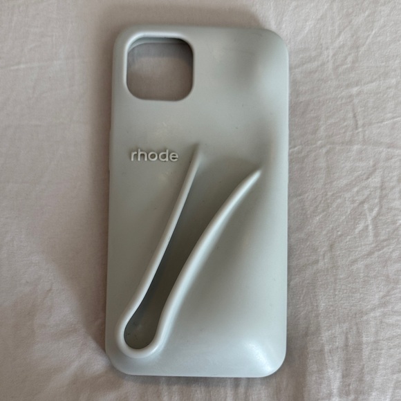 RHODE Other - Rhode Gray Lip Phone Case IPhone 13